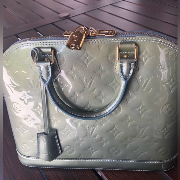 Louis Vuitton Olive Green Satchel - Picture 10 of 16